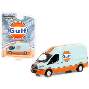 y݌ɕizO[Cg 1/64 tH[h gWbg nC[t KtIC Greenlight Ford Transit GULF OIL ~jJ[