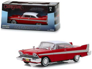 y݌ɕizO[Cg 1/43 v}X t[[ 1958 uNXeBvGreenLight Plymouth Fury Christine ~jJ[