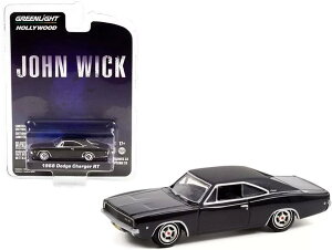 y݌ɕizO[Cg 1/64 _bW `[W[ R/T 1968 ubN f "WEEBbN" Greenlight Dodge Charger R/T John Wick