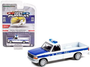 y݌ɕizO[Cg 1/64 tH[h F-250 sbNAbv {Xgx@ |X Greenlight Ford F-250 Boston Police Department ~jJ[