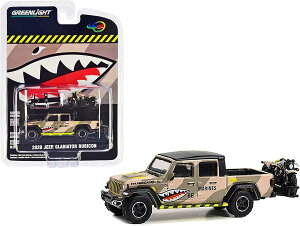y݌ɕizO[Cg 1/64 W[v OfBG[^[ rR + CfBA XJEg GREENLIGHT Jeep Gladiator Rubicon with Indian Scout