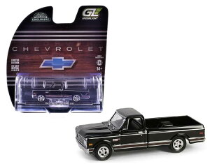 y݌ɕizO[Cg 1/64 V{[ VCA C10 V[gxbh 1972 ubN Greenlight Chevrolet Cheyenne