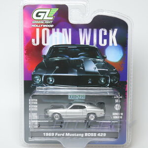 y݌ɕizO[Cg 1/64 tH[h }X^O BOSS 429 1969 hW EBbNh Greenlight Ford Mustang John Wick