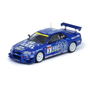 INNO Models �C�m���f�� 1/64 NISSAN �X�J�C���C�� GT-R R34 #3 ENDLESS ADVAN �X�[�p�[�ϋv 2002 �D���ԁ@�y�����݌ɕi�z