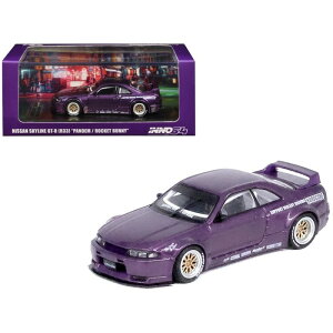 INNO Models 1/64 NISSAN �X�J�C���C�� GT-R (R33) PANDEM ROCKET BUNNY �p�[�v�� �C�m���f�� �y�����݌ɕi�z