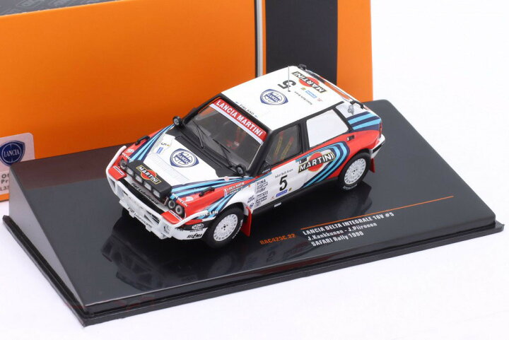 楽天市場】【国内在庫品】イクソ 1/43 ランチア デルタ インテグラーレ 