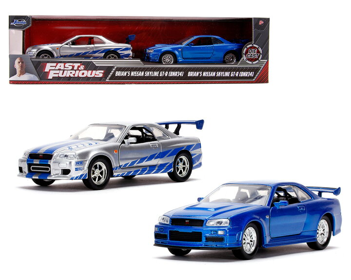 楽天市場】【国内在庫品】JADA TOYS 1/32 ワイルドスピード ブライアン 