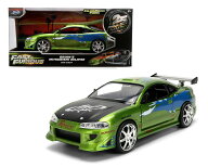 JADA TOYS 1/24 ワイルドスピード 25周年 ブライアン's 三菱 エクリプス ブラッシュドグリーン Brian’s …
