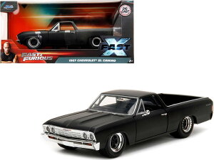 y݌ɕizJADA TOYS 1/24 ChXs[h 10 V{[ GJ~[m 1967 ubN F&F F10 Chevy El Camino 34413