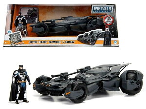 y݌ɕizJADA TOYS 1/24 WXeBX[O obg[r obg}tBMAt DC Comics Justice League Batmobile with Batman Figure