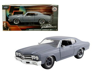 �y�����݌ɕi�zJADA TOYS 1/24 ���C���h�X�s�[�h �h�� �V�{���[ �V�F�x�� SS 1970 �O���[ F&F Dom's Chevy Chevelle SS 97835