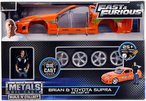 y݌ɕizJADA TOYS 1/24 gLbg g^ X[v uCA tBMAt ChXs[h Fast & Furious Brian's Toyota Supra with Brian Figure ~jJ[ _CLXg W_gCY