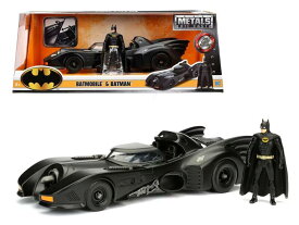 JADA TOYS 1/24 バットモービル & バットマン フィギア 1989 Batmobile & Batman Figure ミニカー 98260 【国内在庫品】