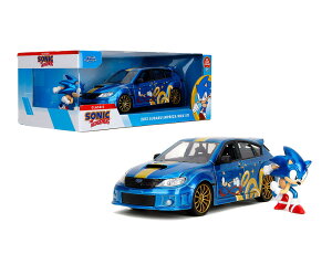 y݌ɕizJADA TOYS 1/24 Xo WRX 2012 \jbNUwbWzbO tBMAt SUBARU Sonic Hedgehog Figure ~jJ[ 35871