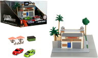 JADA TOYS ナノ ワイルドスピード トレット マーケット ＆ カフェ ジオラマ フォード F-150 / 三菱 エク…