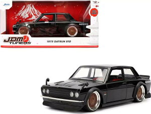 y݌ɕizJADA TOYS 1/24 _bgT 510 1973 Aho JX^ ubN JDM Tuners Datsun 510 ADVAN 35954