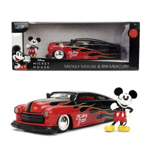 y݌ɕizJADA TOYS 1/24 ~bL[}EX }[L[ 1951 Mickey Mouse and 1951 Mercury Disney Hollywood Rides