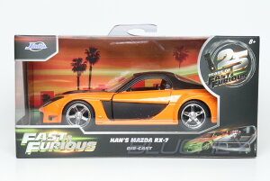 JADA TOYS 1/32 ���C���h�X�s�[�h 3 �}�c�_ RX-7 �n�� FD / Fast & Furious HAN's MAZDA RX-7 TOKYO DRIFT 30736 �~�j�J�[ �_�C�L���X�g �W���_�g�C�Y �y�����݌ɕi�z