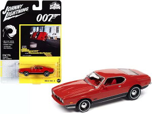 y݌ɕizJohnny Lightning 1/64 {hJ[ tH[h }X^O 1971 bh "007 _Ch͉i" Ford Mustang ~jJ[