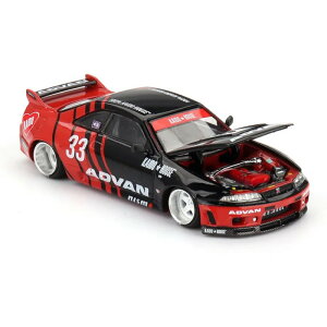 Kaido House x Mini GT 1/64 ���Y GT-R (R33) Kaido Works ADVAN �A�h�o�� Nissan Skyline KHMG191�@�y�����݌ɕi�z