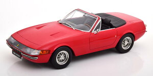 �y�����݌ɕi�zKK-Scale 1/18 �t�F���[�� 365 GTB �f�C�g�i �X�p�C�_�[ 1969 ���b�h Ferrari DAYTONA SPIDER �~�j�J�[ KKDC180611