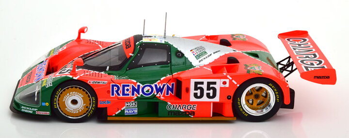 楽天市場】【国内在庫品】KK SCALE 1/18 マツダ 787B ルマン24H 1991 