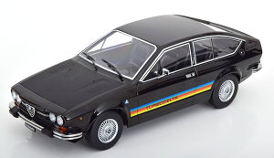 y݌ɕizKK-Scale 1/18 At@I AtFb^ 2000 GTV ^[{f^ 1979 ubN ALFA ROMEO Alfetta Turbodelta ~jJ[