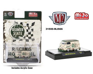 y݌ɕizM2 Machines 1/64 VW fo[o 1960 NG[J[Xe[g EGUO Volkswagen QUAKER STATE ~jJ[