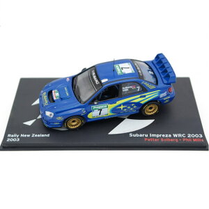�y�����݌ɕi�z1/43 �X�o�� �C���v���b�T WRC �����[ �j���[�W�[�����h 2003 #7 �\���x���O Subaru Impreza WRC Rally New Zealand