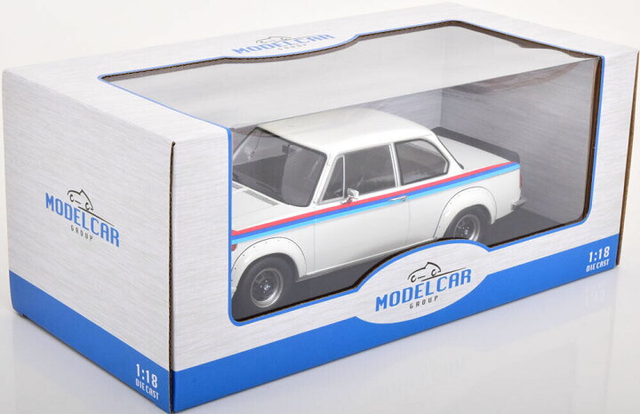楽天市場】MCG 1/18 BMW 2002 Turbo 1973 ホワイト ミニカー : BLUGREY 