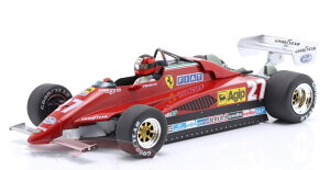 y݌ɕizMCG 1/18 tF[ F1 126C2 1982 xM[GP #27 WEBk[u Ferrari Gilles Villeneuve ~jJ[