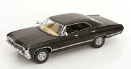 MCG 1/18 シボレー インパラ セダン 1967 ブラック Chevrolet Impala スーパーナチュラル ミニカー　【国…