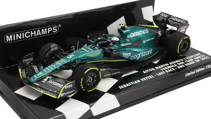 楽天市場】【国内在庫品】ミニチャンプス 1/43 アストンマーチン F1 