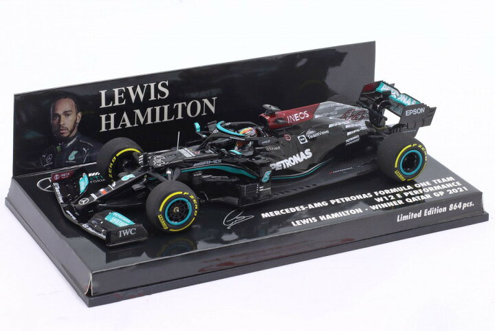 楽天市場】【国内在庫品】ミニチャンプス 1/43 メルセデス AMG F1 W12 