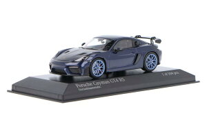 y݌ɕiz~j`vX 1/43 |VF PC} GT4 RS 2021 u[ MINICHAMPS PORSCHE Cayman GT4 RS 504 ~jJ[