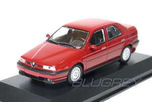 y݌ɕiz}LV`vX 1/43 At@I 155 1992 bh MAXICHAMPS ALFA ROMEO Rosso