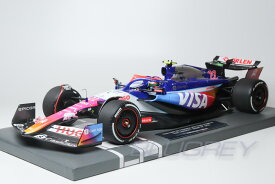 【国内在庫品】ミニチャンプス 1/18 ビザ キャッシュアップ RB F1 VCARB 01 #22 角田裕毅 マイアミGP 2024 MINICHAMPS