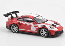 ノレブ 1/43 ポルシェ 911 992 GT3 RS 2022 レッド / ホワイト NOREV PORSCHE 911 GT3 RS ミニカー
