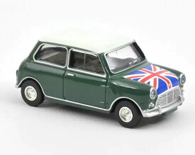 ノレブ 1/54 ミニクーパー S 1964 グリーン ユニオンジャックボンネット NOREV MINI COOPER ミニカー