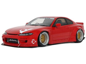 y݌ɕizIbg[ 1/18 Y VrA S15 Pbgoj[ 2014 bh OTTO MOBILE Nissan Silvia Rocket Bunny