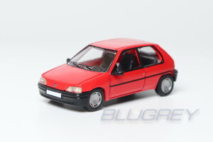 PCX87 1/87 �v�W���[ 106 1991 ���b�h Peugeot 106 HO�X�P�[�� �~�j�J�[ BREKINA�@�y�����݌ɕi�z