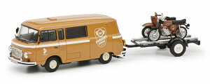 y݌ɕizVR[ 1/43 oJX B1000 o 1965 + g[[ + oCN2 Schuco BARKAS WERKSTATT SERVICE