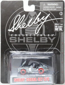 【国内在庫品】Shelby Collectibles 1/64 シェルビー コブラ 427 S/C グレー シェルビーコレクティブルズ Cobra ミニカー