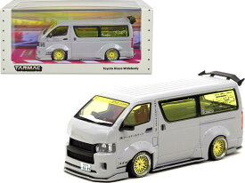 ターマックワークス 1/43 トヨタ ハイエース ワイドボディ グレー Tarmac Works Toyota Hiace Widebody T43-024-GR