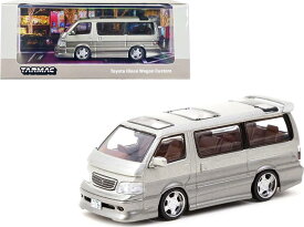 ターマックワークス 1/64 トヨタ ハイエース 100系 カスタム シルバー Tarmac Works Toyota Hiace ミニカー