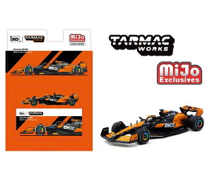 y݌ɕiz^[}bN[NX 1/64 }N[ F1 MCL60 2024 o[ Tarmac Works McLaren MiJo