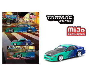 y݌ɕiz^[}bN[NX 1/64 xebNX Y VrA S13 t@P Tarmac Works VERTEX Nissan Silvia FALKEN MiJo ~jJ[