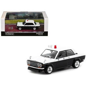 【国内在庫品】ターマックワークス 1/64 ダットサン 510 ポリス パトカー Tarmac Works Datsun 510 Police