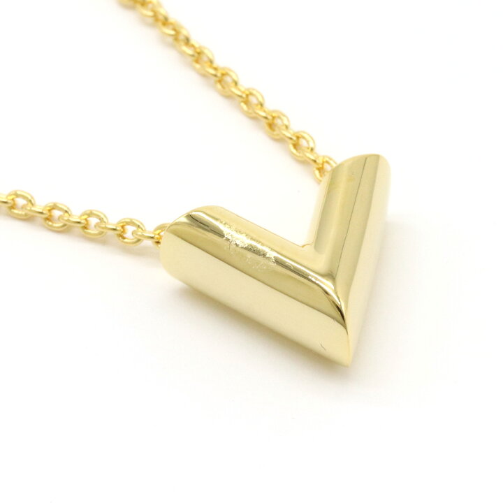 楽天市場】LOUIS VUITTON ルイ ヴィトン ネックレス エセンシャルV  