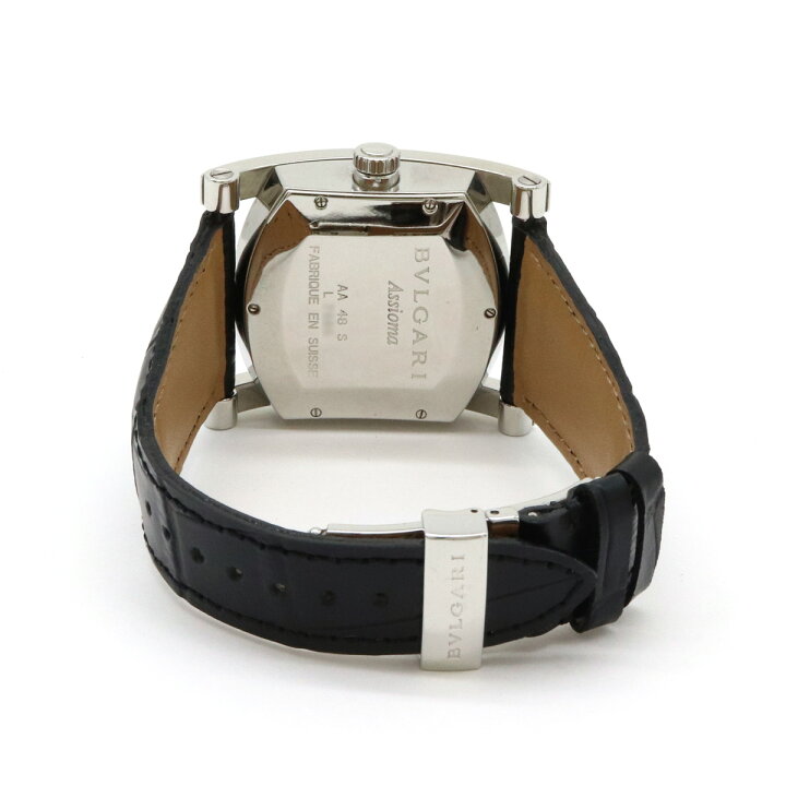 楽天市場】BVLGARI ブルガリ アショーマ デイト ネイビー文字盤 SS  